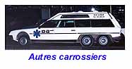 Les CX ambulances d'autres carrossiers.