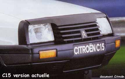 évolutions du Citroën C15